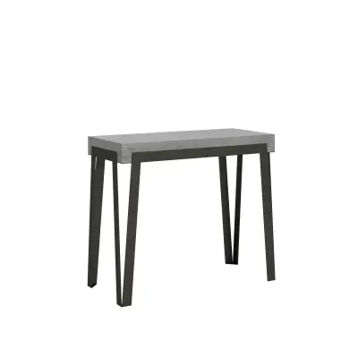 Ityhome 90 x 77 konzolna miza siva