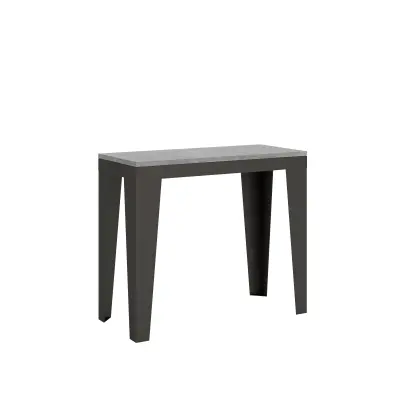 Ityhome 90 x 77 konzolna miza siva