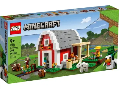 LEGO Minecraft 21187 Rdeči skedenj
