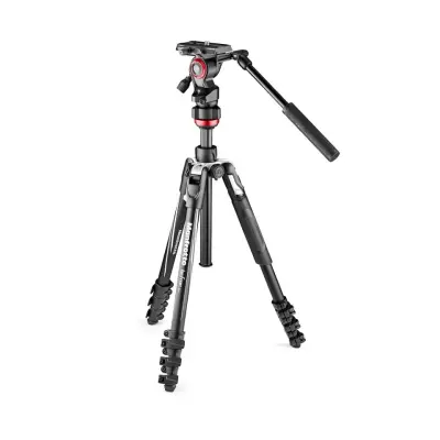 MANFROTTO Befree Live aluminijasto potovalno stojalo z video glavo - LEVER LOCK