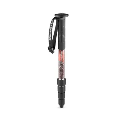 MANFROTTO monopod Element MII aluminij – rdeč