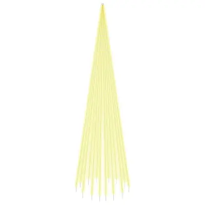 vidaXL Novoletna jelka iz 1134 toplo belih LED lučk 800 cm