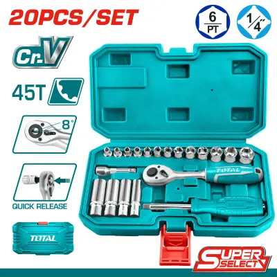 20-delni set ključev, 1kg, serija INDUSTRIAL (THT141201)