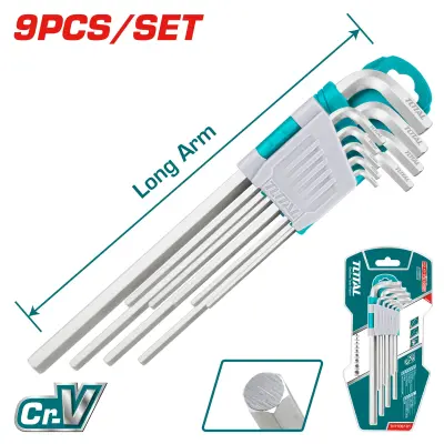9-delni set imbus ključ, serija INDUSTRIAL (THT106191)