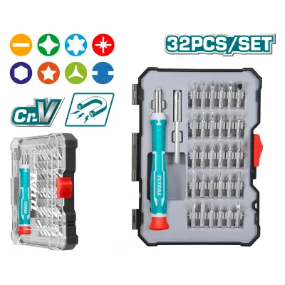 32 -delni set precizni izvijač, serija INDUSTRIAL (TACSD30326)