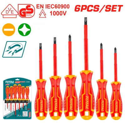 6-delni set izoliranih izvijačev, serija INDUSTRIAL (THTIS566)