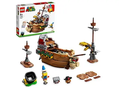LEGO Super Mario 71391 Bowser’s Airship Expansion Set