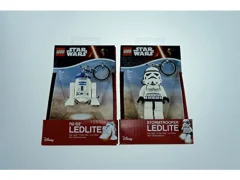 Lego Star Wars Key FOB set 2 Stormtrooper + R2-D2