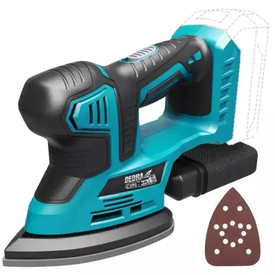 Sas+all PRO 18V akumulatorski vibracijski brusilnik miška 140x140x93mm