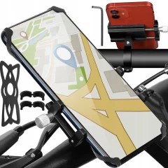 Univerzalno kolesarsko držalo za telefon z elastiko