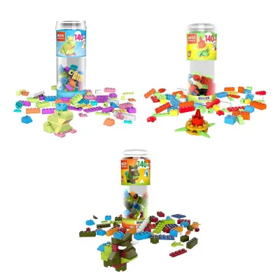 Mega kocke v tubi 140 kos
