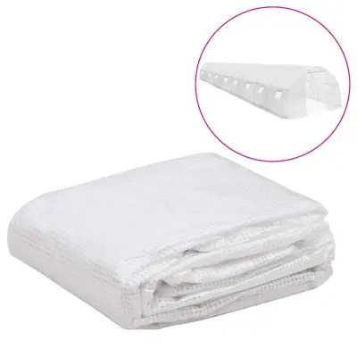 vidaXL Nadomestno pokrivalo za rastlinjak 36 m² 3x12x2 m prozorno