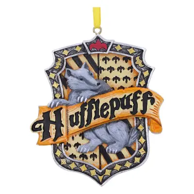 Harry Potter Hufflepuff Ščit božični okrasek