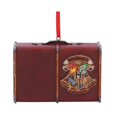 Harry Potter Hogwarts Kovček božični okrasek