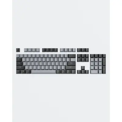 Dark Project - KS-46 PBT Keycaps (ENG/RU/UA | Black/Grey)