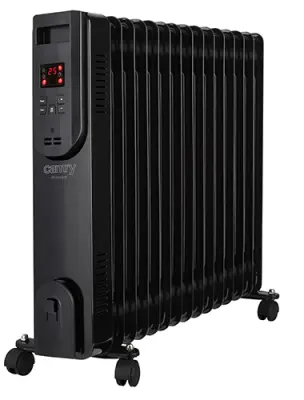 LED radiator olja z daljinskim upravljalnikom (15 reber)