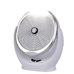 Brezžični namizni ventilator z lučko