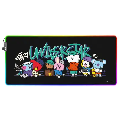 XXL PODLOGA ZA MIŠKO Z LED LUČKO BT21
