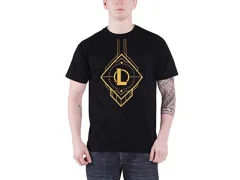 Difuzed League of Legends - Moška jedrna majica s kratkimi rokavi (xl) črna