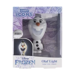 Ikona Paladone Olaf Light Official Frozen Collectable | Idealno za otroške spalnice, pisarno in dom | Blago za igre na srečo pop kulture, pribl. 10 cm visok