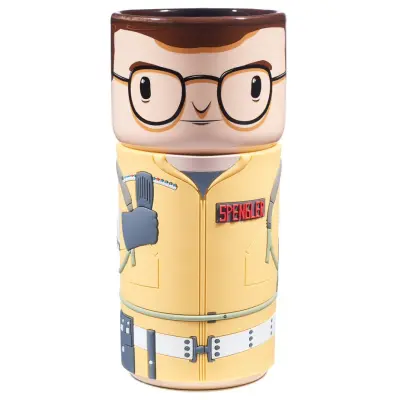 Keramična skodelica CosCups by Numskull Ghostbusters Egon Spengler, darilo z gumijastim tulcem, 400 ml – uradno blago Ghostbusters