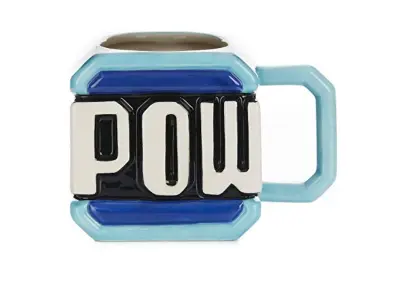 Skodelica za kavo Paladone Super Mario Pow Block-450 ml-uradno licenčno blago za Nintendo, keramika