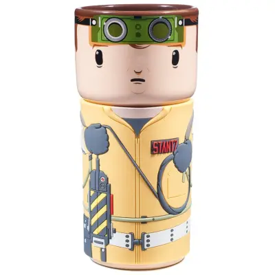 Keramična skodelica CosCups by Numskull Ghostbusters Ray Stantz darilo z gumijastim tulcem 400 ml – uradno blago Ghostbusters