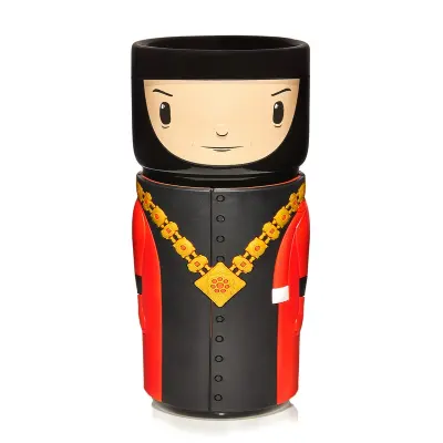 CosCups by Numskull Star Trek Q in Judge Outfit keramična skodelica darilo z gumijastim tulcem 400 ml - uradno blago Star Trek