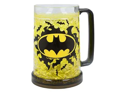 Stor Young Adult ICE Freezer Mug Batman Jug, uniseks, večbarvna, ena velikost