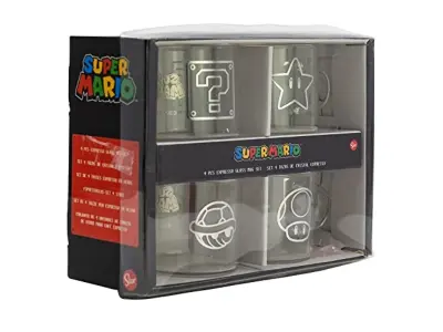 Stor SET EXPRESSO 4 VERRES MARIO