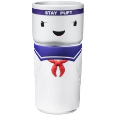 CosCups by Numskull Ghostbusters Stay Puft Ceramic Mug Gift with Rubber Sleeve 400 ml – uradno blago Ghostbusters