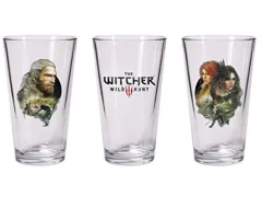 Dark Horse Deluxe The Witcher 3 Wild Hunt Geralt & Triss z Yennefer Pint Glass Set