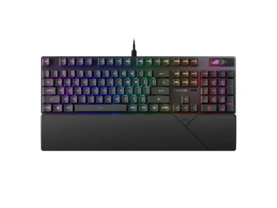 ASUS ROG Strix Scope II RX, ROG RX Red, PBT, RGB, USB, US gaming tipkovnica