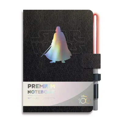 PREMIUM A5 ZVEZEK S PISALO LIGHTSABER STAR WARS DARTH VADER