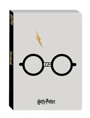 Harry Potter - Pisalne potrebščine in zvezki - Beležnica Harry Potter Lightning Bolt A5 Flex 288 strani