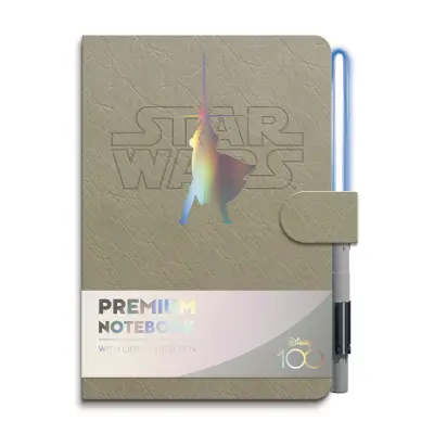 PREMIUM A5 ZVEZEK S PISALO LIGHTSABER STAR WARS LUKE SKYWALKER