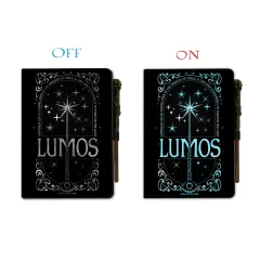 PREMIUM A5 ZVEZEK Z LUČKO HARRY POTTER LUMOS MAXIMA