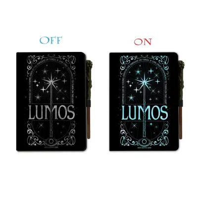PREMIUM A5 ZVEZEK Z LUČKO HARRY POTTER LUMOS MAXIMA