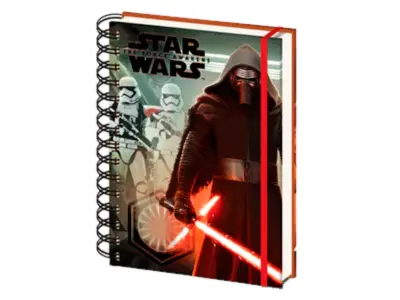 Vojne zvezd, Kylo Ren in Stormtroopers A5 Wiro Notebook. Epizoda VII, sila se prebudi