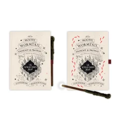 PREMIUM ZVEZEK A5 S SPREMENLJIVIM OPTIČNIM ČRNILOM HARRY POTTER - MARAUDER'S MAP