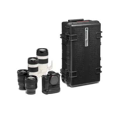 MANFROTTO Pro Light Reloader TH-55 HighLid kovček na koleščkih za fotoaparat z predhodno narezano peno