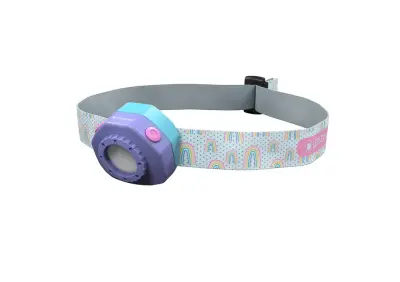 Ledlenser Kidled 4R, Vijolična, Otroška naglavna svetilka