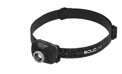 Solidline SH6R, Črna Naglavna Svetilka