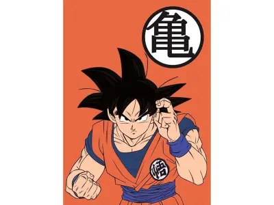 NOV UVOZ Odeja iz flisa Dragon Ball 100 x 140 cm, 054DBS-PL