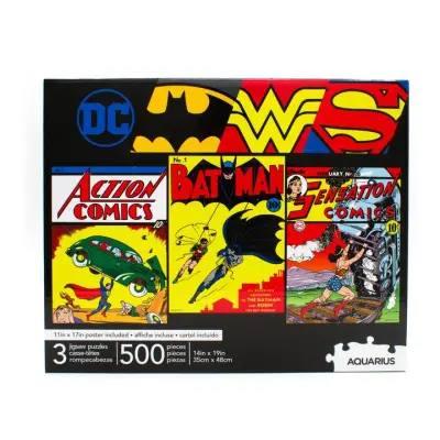 KOMPLET 3 SESTANK 500 KOSOV DC COMICS
