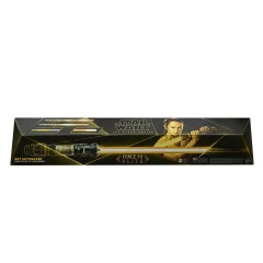 Star Wars The Black Series Rey Skywalker Force FX Elite Lightsaber z naprednimi LED diodami, zvočnimi učinki, zbirateljski predmeti za odrasle