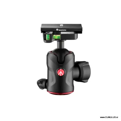 MANFROTTO 496 centrična krogljična glava z Top Lock ploščico-Arca-Swiss-compatible