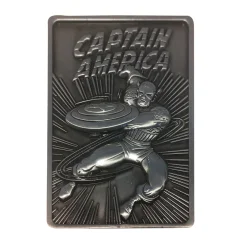 Fanattik K-007 Kapitan Amerika (Marvel) srebrna omejena izdaja zbirateljskega ingota