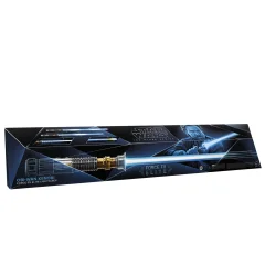 Star Wars The Black Series OBI-Wan Kenobi Force FX Elite Lightsaber z naprednimi LED in zvočnimi učinki, zbirateljski predmet za igro vlog za odrasle