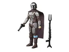 Star Wars Hasbro Retro Collection the Mandalorian (Beskar) igrača 9,5-cm-lestvica Mandalorian zbirateljska akcijska številka, dodatki, multicolor, F44